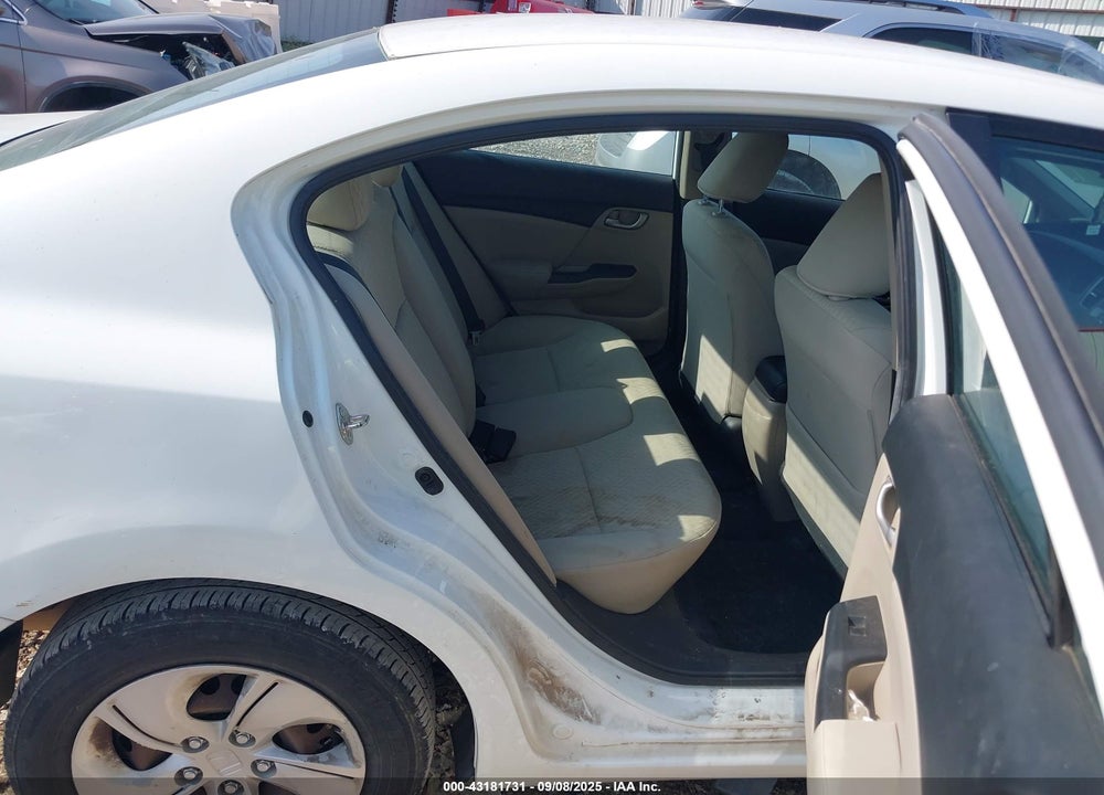 2015 HONDA CIVIC LX VIN: 19XFB2F58FE279376