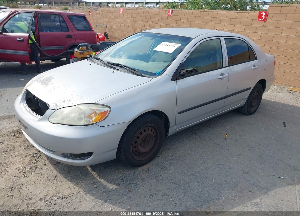 2006 TOYOTA COROLLA CE VIN: JTDBR32E160072746