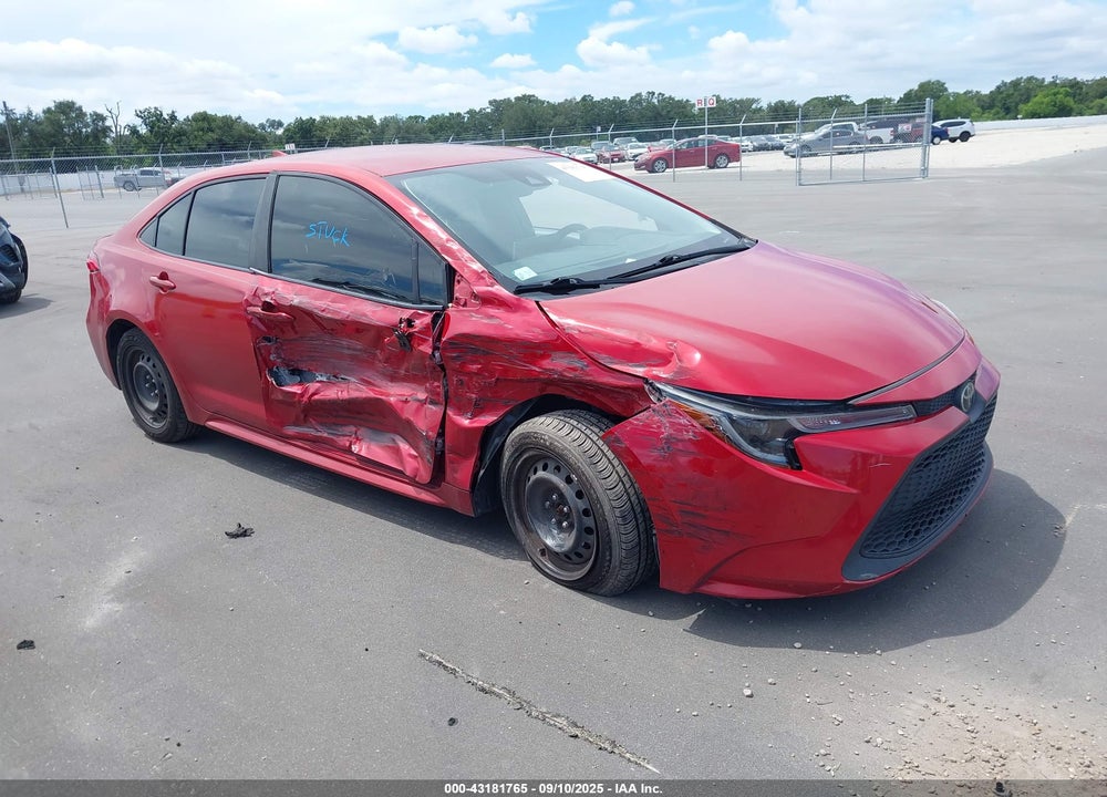 2020 TOYOTA COROLLA LE VIN: JTDEPRAE3LJ113620