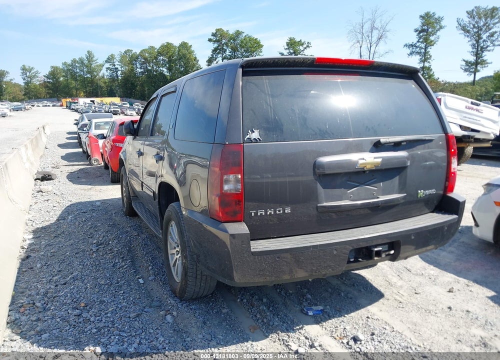 2011 CHEVROLET TAHOE HYBRID VIN: 1GNSCDFJ8BR203599