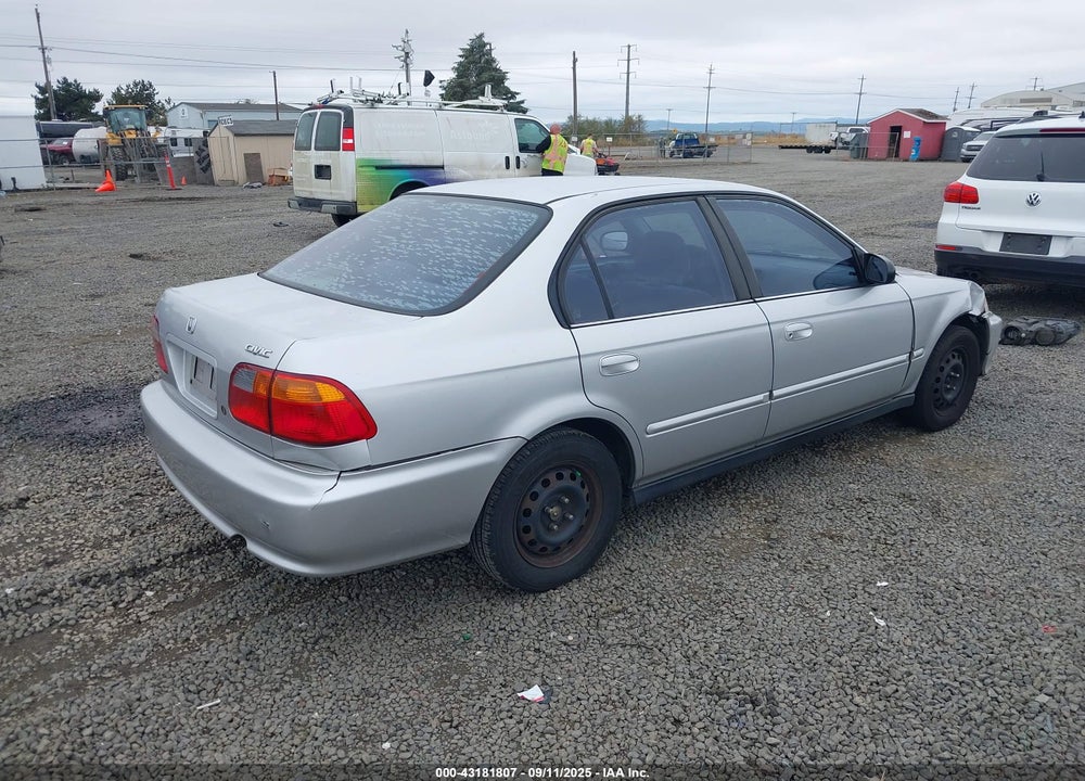 1999 HONDA CIVIC VALUE PACKAGE VIN: 2HGEJ6618XH531265