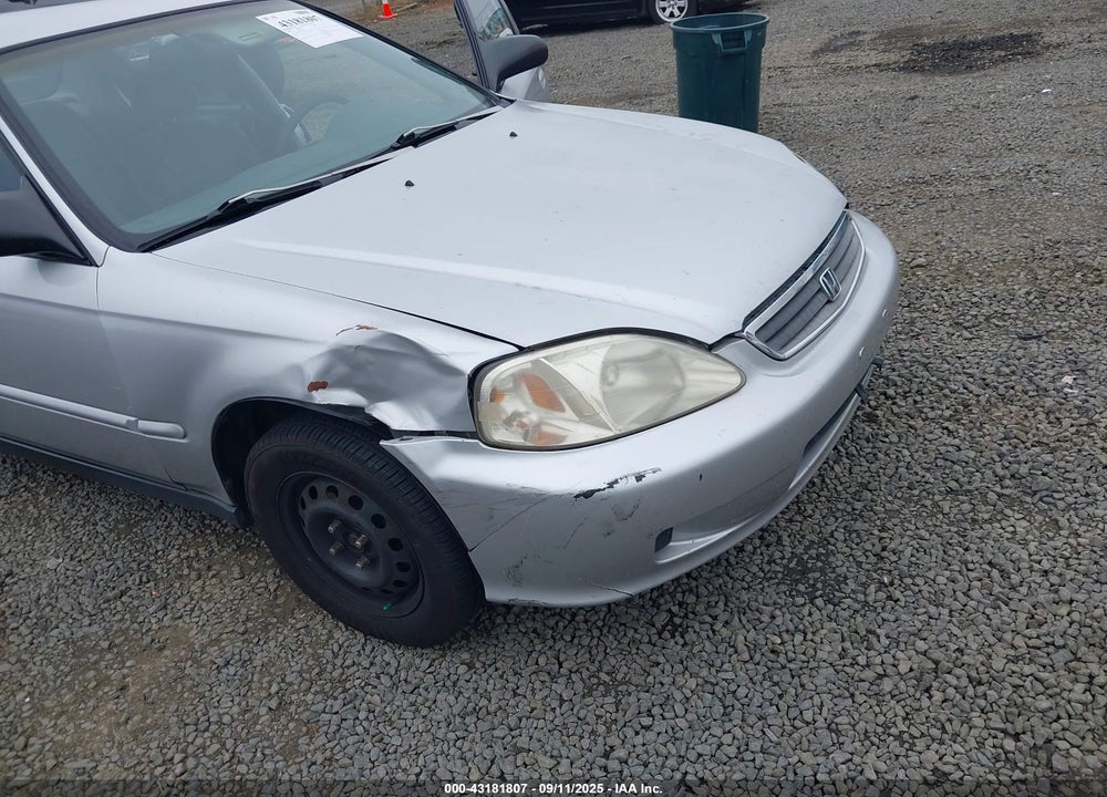 1999 HONDA CIVIC VALUE PACKAGE VIN: 2HGEJ6618XH531265
