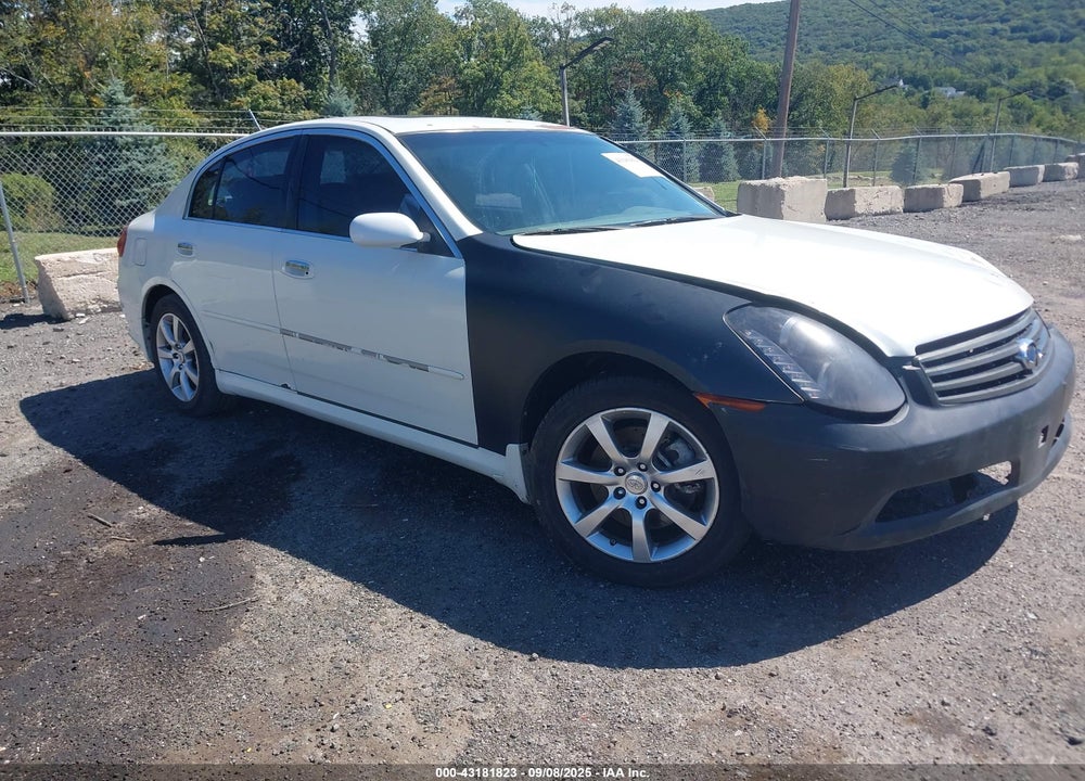 2006 INFINITI G35X VIN: JNKCV51F56M602133