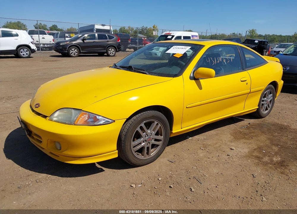 2002 CHEVROLET CAVALIER Z24 VIN: 1G1JH12FX27374493