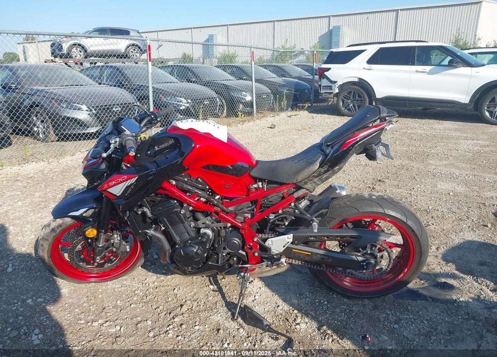 2024 KAWASAKI ZR900 F VIN: ML5ZRDF13RDA72494