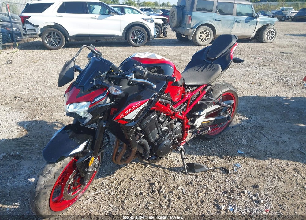 2024 KAWASAKI ZR900 F VIN: ML5ZRDF13RDA72494