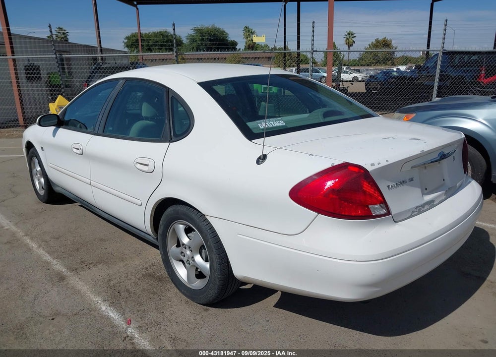 2000 FORD TAURUS SES VIN: 1FAFP55S7YA167819