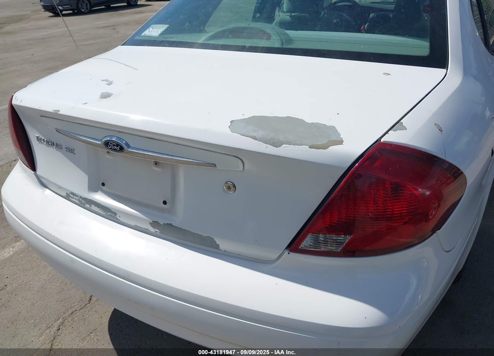 2000 FORD TAURUS SES VIN: 1FAFP55S7YA167819