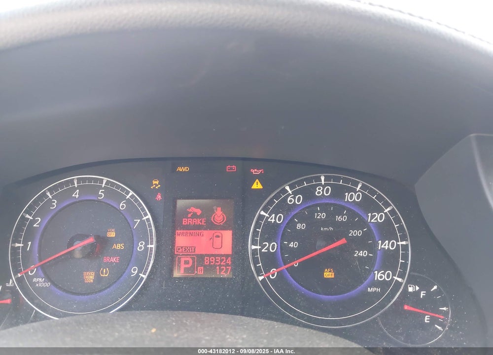 2010 INFINITI EX35 JOURNEY VIN: JN1AJ0HR0AM755179