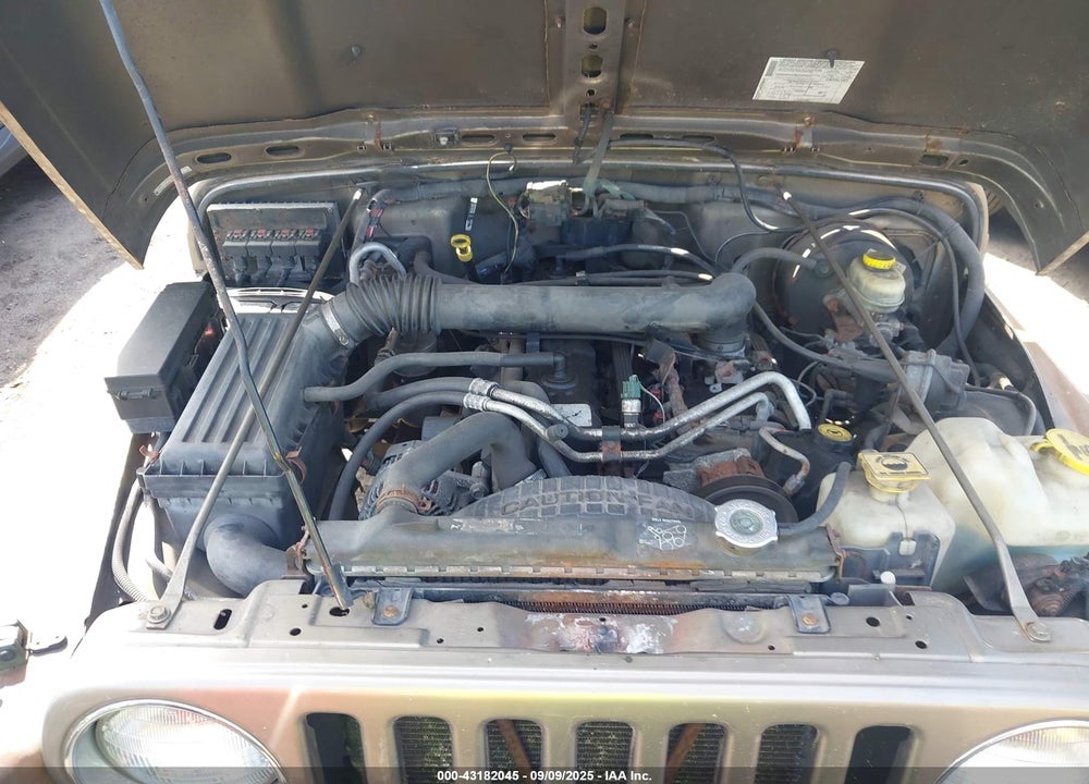 2005 JEEP WRANGLER SPORT VIN: 1J4FA49S55P314738