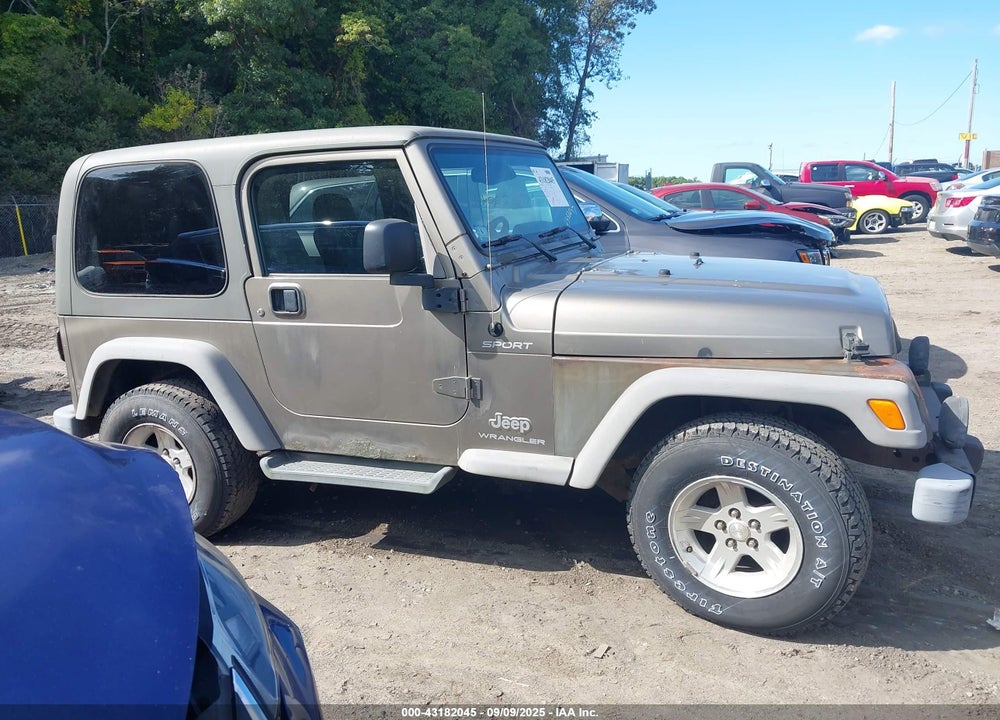 2005 JEEP WRANGLER SPORT VIN: 1J4FA49S55P314738