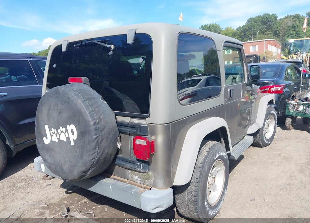 2005 JEEP WRANGLER SPORT VIN: 1J4FA49S55P314738