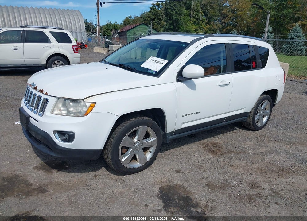2014 JEEP COMPASS LIMITED VIN: 1C4NJDCB5ED625291