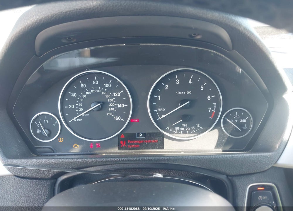 2014 BMW 3 SERIES VIN: WBA3B1G57ENS77041