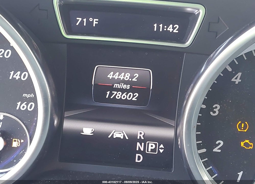2013 MERCEDES-BENZ ML-CLASS VIN: 4JGDA5HB7DA162396