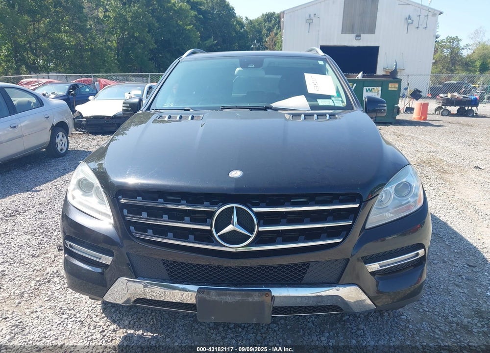 2013 MERCEDES-BENZ ML-CLASS VIN: 4JGDA5HB7DA162396