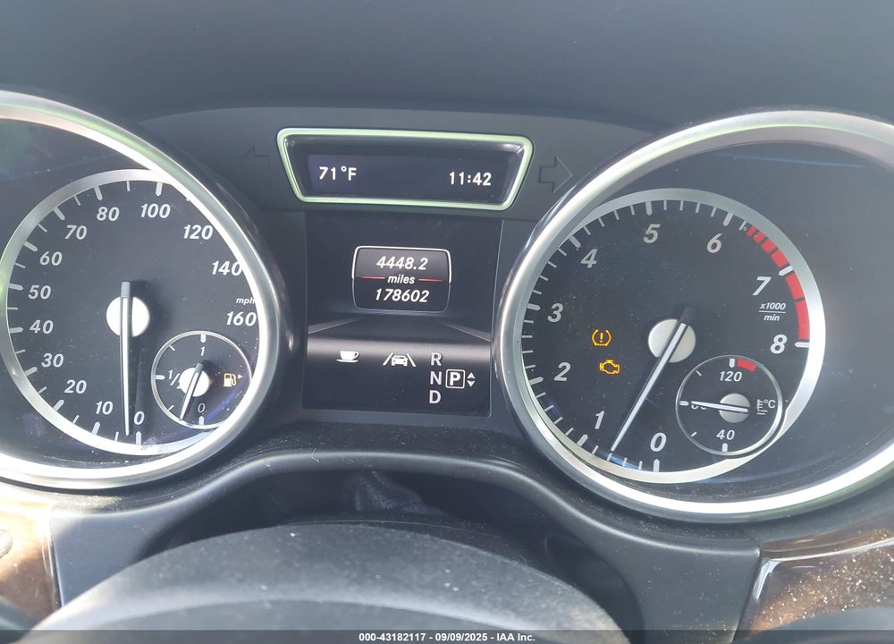 2013 MERCEDES-BENZ ML-CLASS VIN: 4JGDA5HB7DA162396