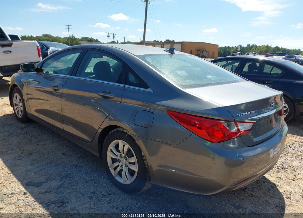 2011 HYUNDAI SONATA GLS VIN: 5NPEB4ACXBH275879