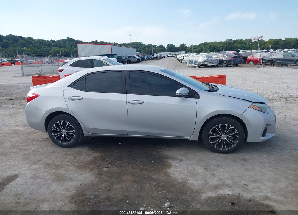 2016 TOYOTA COROLLA S VIN: 5YFBURHE4GP436884
