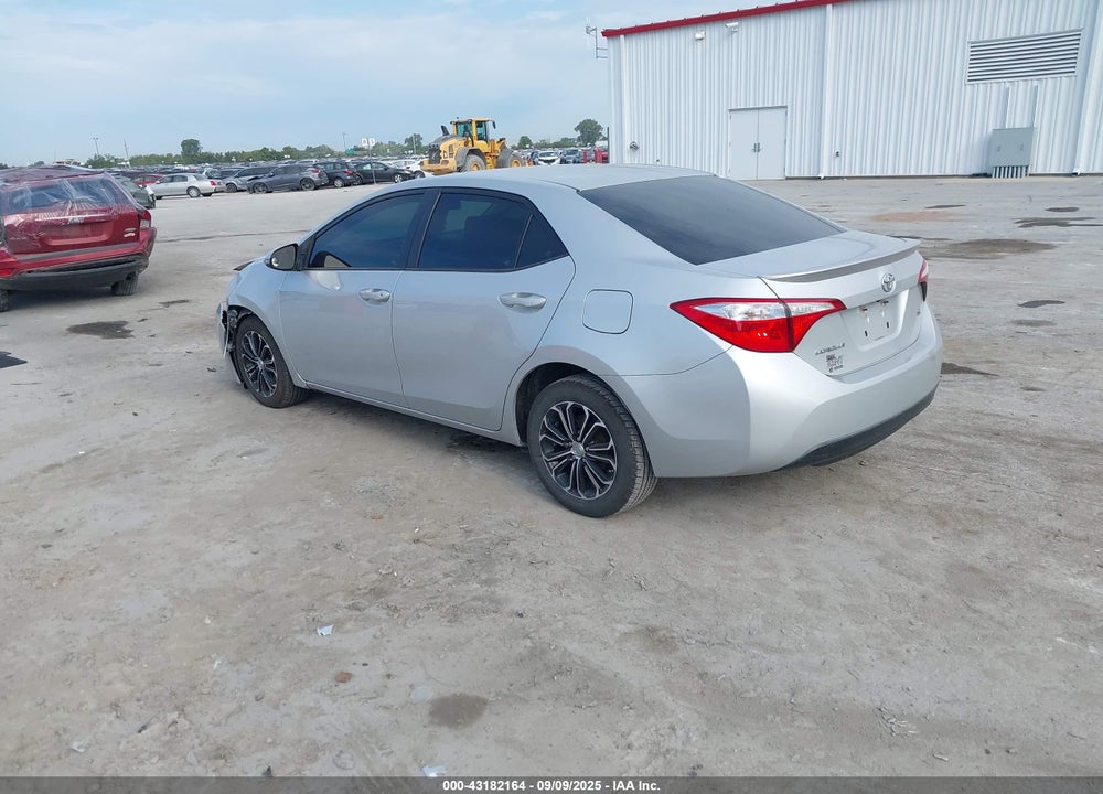 2016 TOYOTA COROLLA S VIN: 5YFBURHE4GP436884