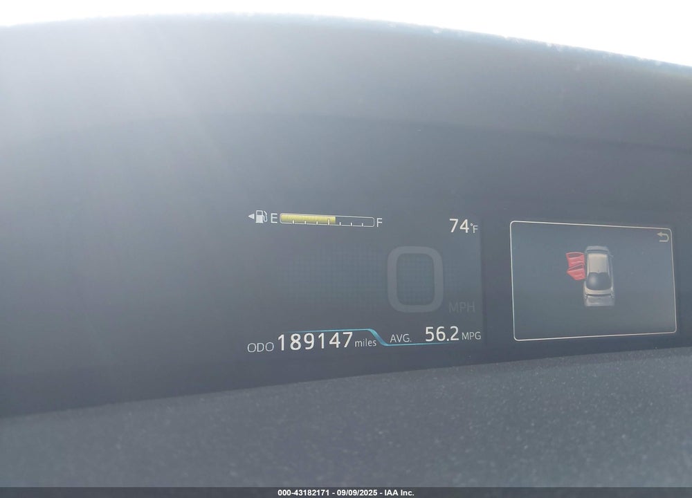 2016 TOYOTA PRIUS THREE VIN: JTDKARFU4G3011791