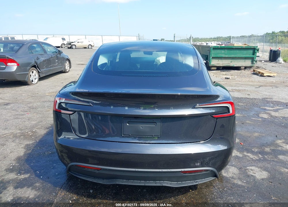 2025 TESLA MODEL 3 LONG RANGE REAR-WHEEL DRIVE VIN: 5YJ3E1EAXSF925329