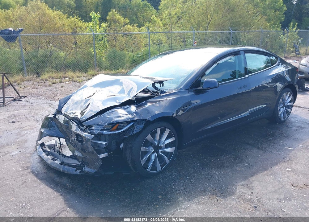 2025 TESLA MODEL 3 LONG RANGE REAR-WHEEL DRIVE VIN: 5YJ3E1EAXSF925329
