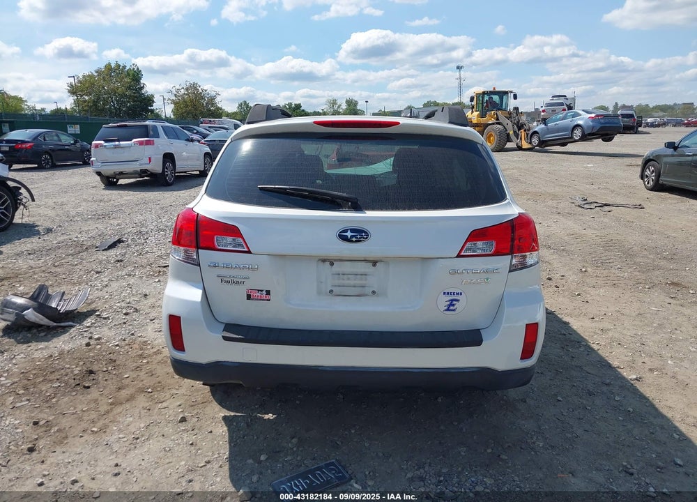 2014 SUBARU OUTBACK 2.5I VIN: 4S4BRBAC9E3255976