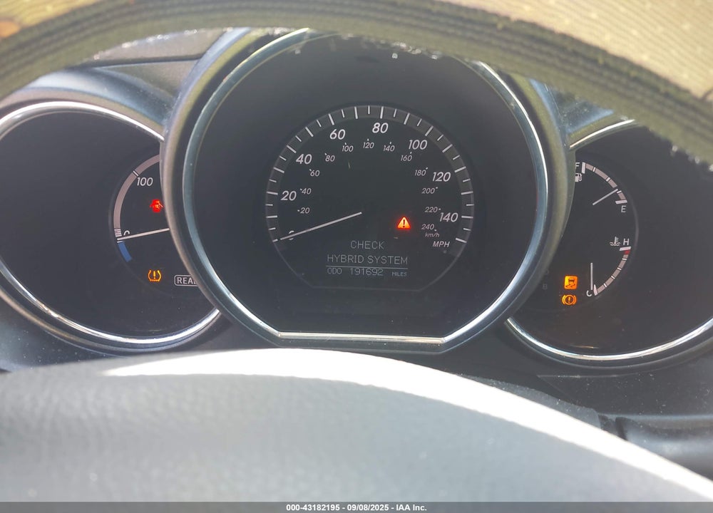 2008 LEXUS RX 400H VIN: JTJHW31UX82851742