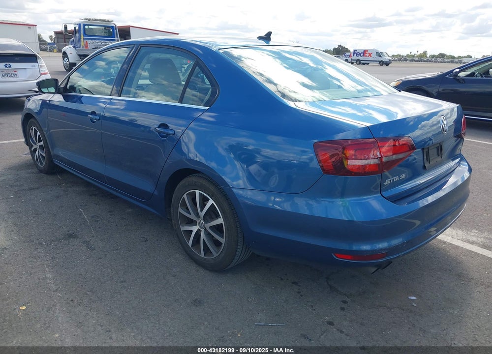 2017 VOLKSWAGEN JETTA VIN: 3VWDB7AJ6HM345714