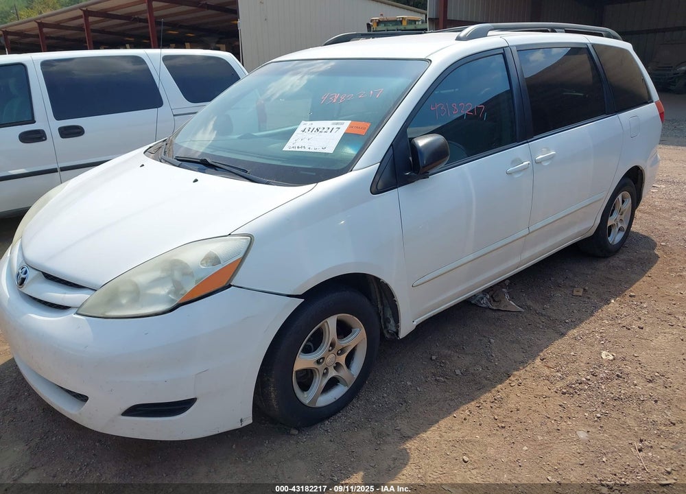 2008 TOYOTA SIENNA LE VIN: 5TDZK23C68S177387