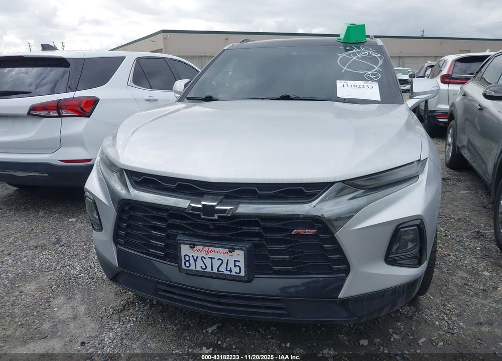 2021 CHEVROLET BLAZER VIN: 3GNKBERS7MS560821