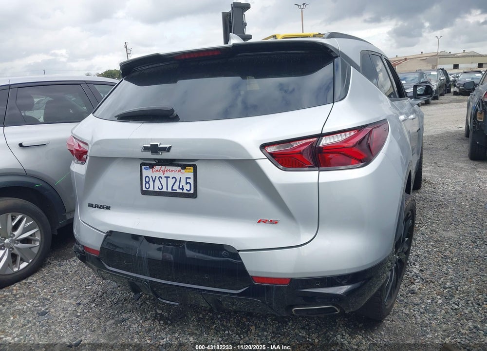2021 CHEVROLET BLAZER VIN: 3GNKBERS7MS560821