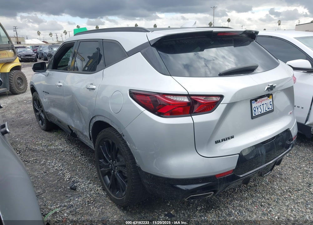2021 CHEVROLET BLAZER VIN: 3GNKBERS7MS560821