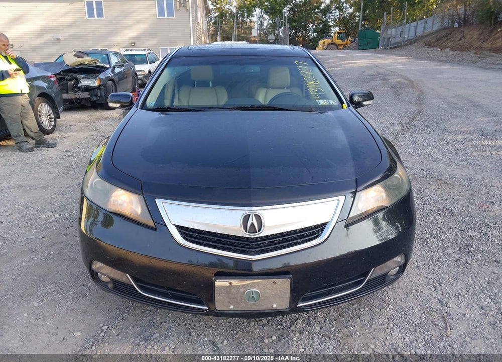2012 ACURA TL VIN: 19UUA8F54CA020283