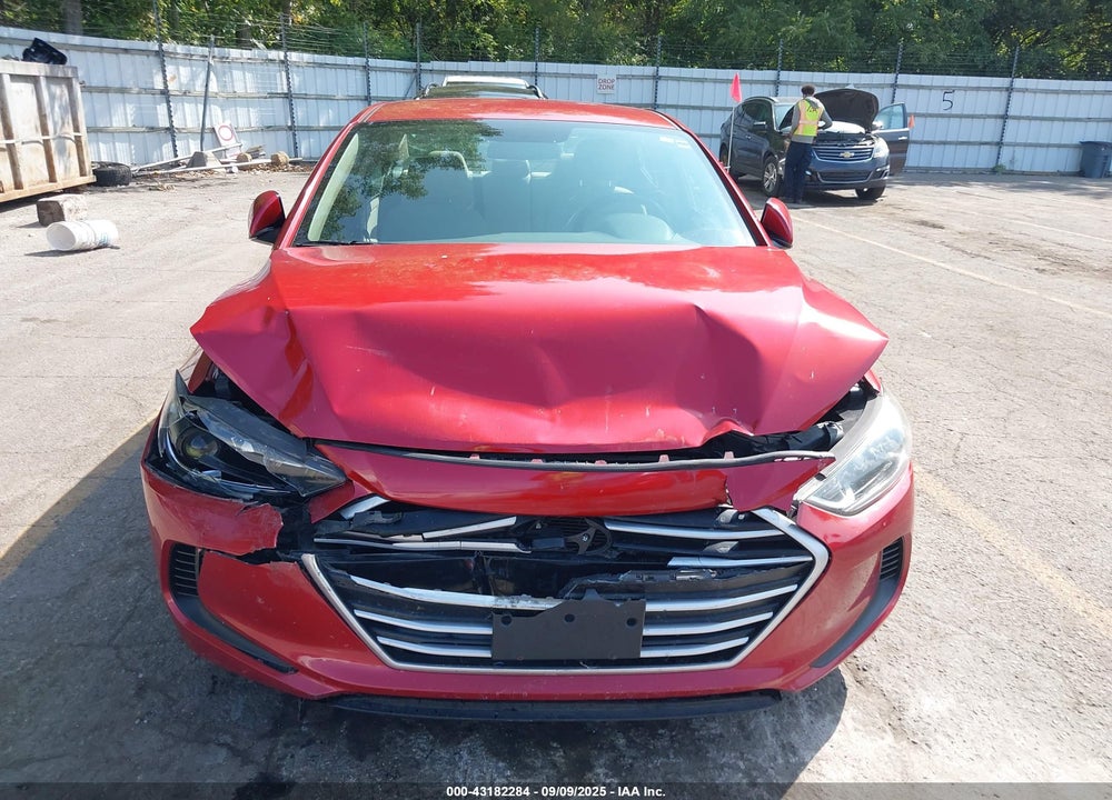 2017 HYUNDAI ELANTRA SE VIN: 5NPD84LFXHH115897