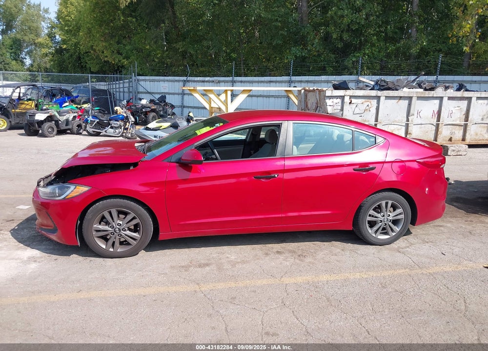 2017 HYUNDAI ELANTRA SE VIN: 5NPD84LFXHH115897