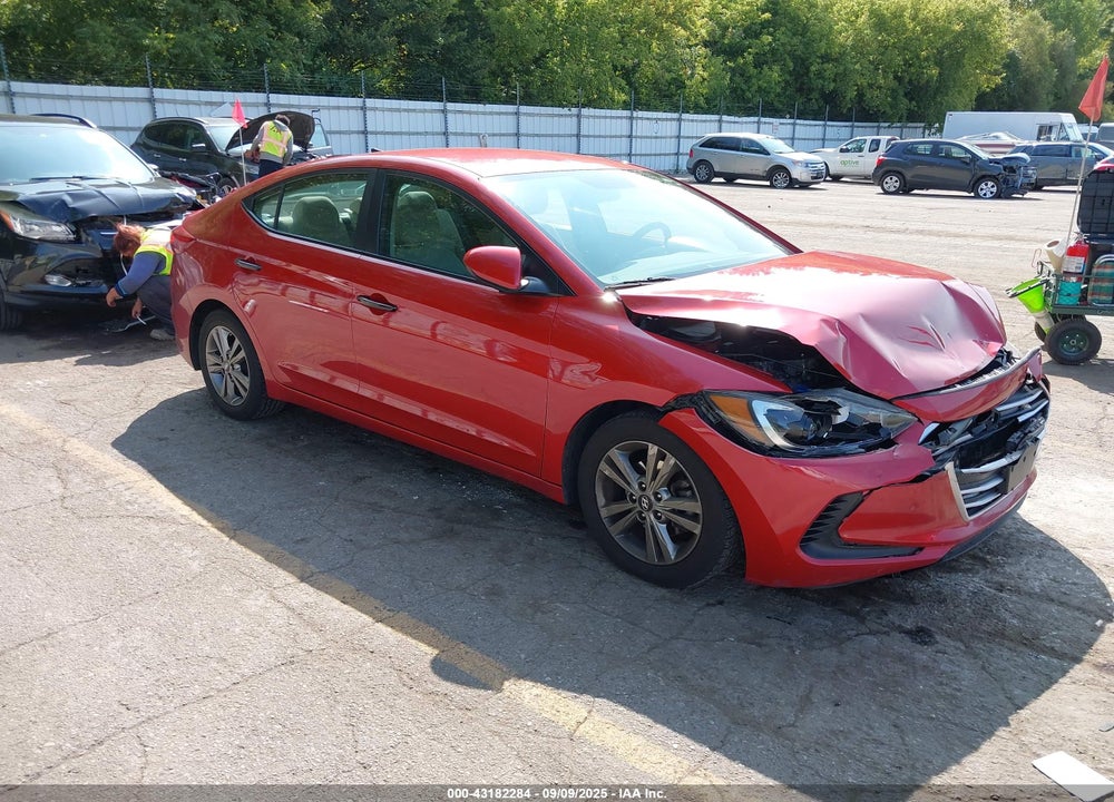 2017 HYUNDAI ELANTRA SE VIN: 5NPD84LFXHH115897