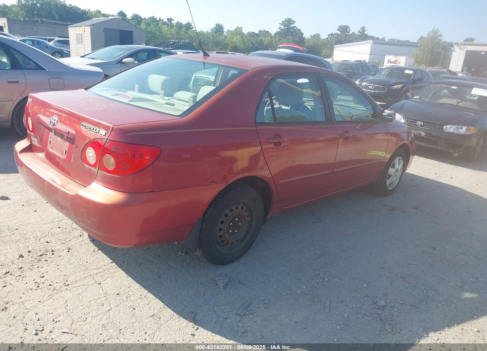 2008 TOYOTA COROLLA LE VIN: 1NXBR32E48Z023032