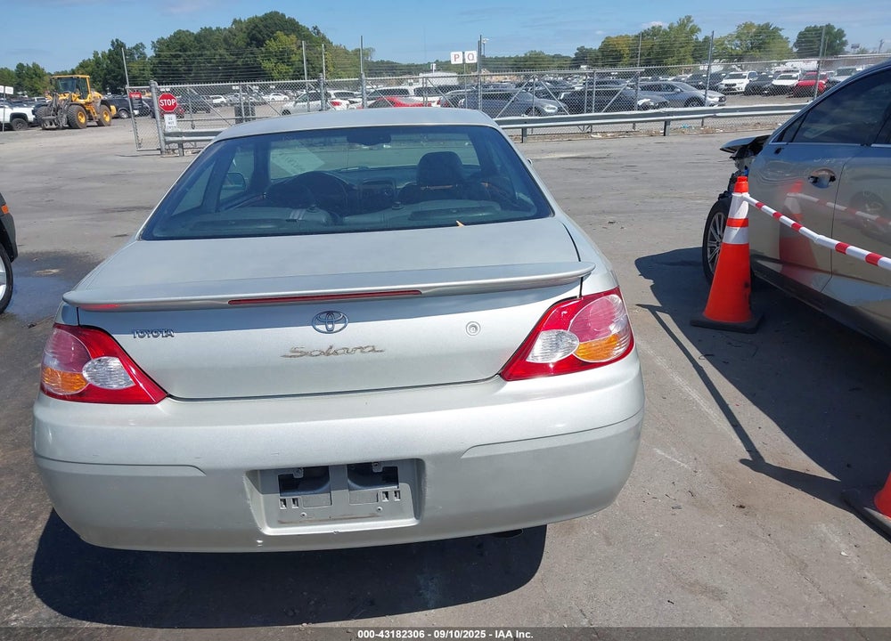 2003 TOYOTA CAMRY SOLARA SLE V6 VIN: 2T1CF28P63C604266