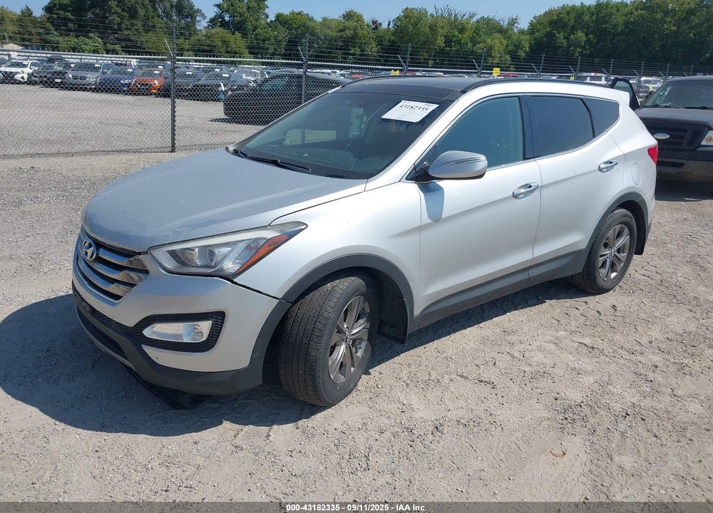 2014 HYUNDAI SANTA FE VIN: 5XYZUDLB9EG207228