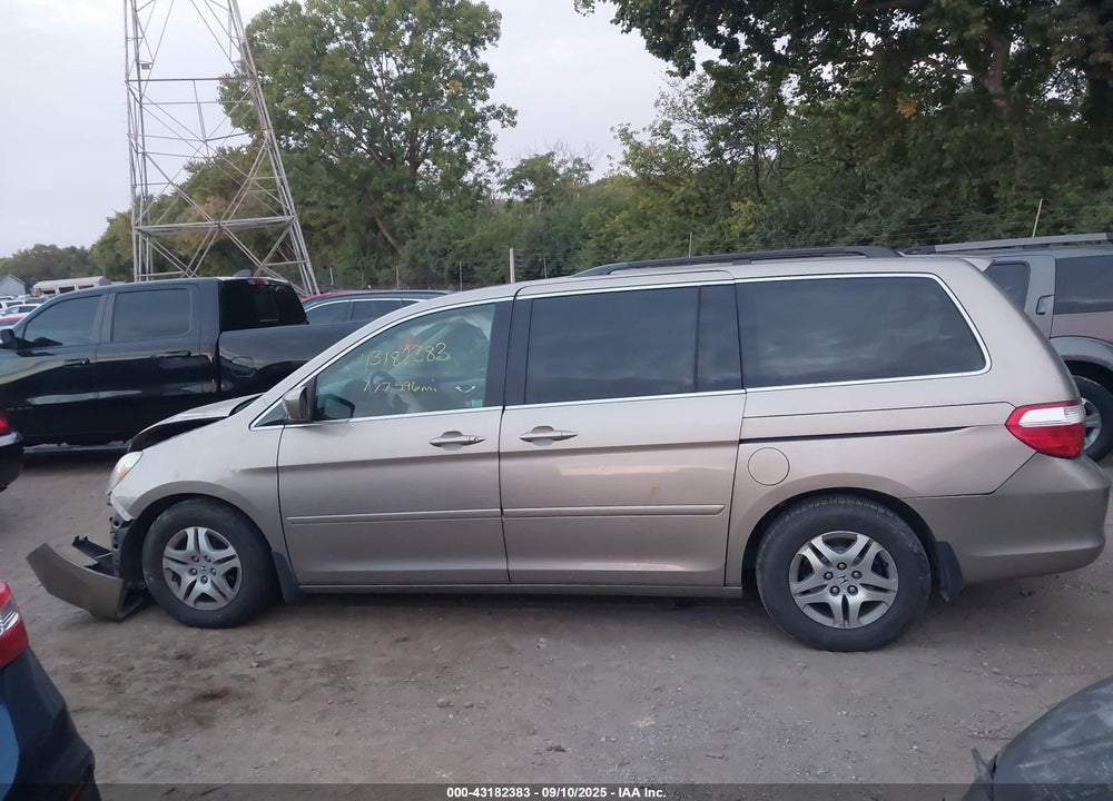 2007 HONDA ODYSSEY VIN: 5FNRL38717B422324