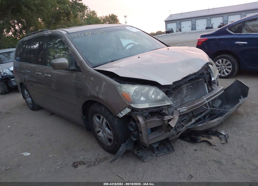 2007 HONDA ODYSSEY VIN: 5FNRL38717B422324