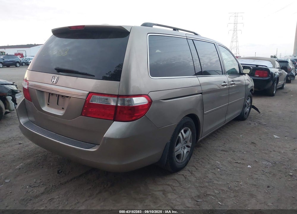2007 HONDA ODYSSEY VIN: 5FNRL38717B422324
