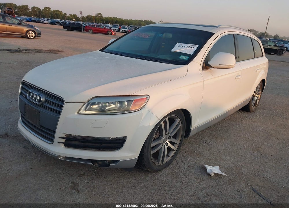 2007 AUDI Q7 4.2 PREMIUM VIN: WA1BV74L77D094818