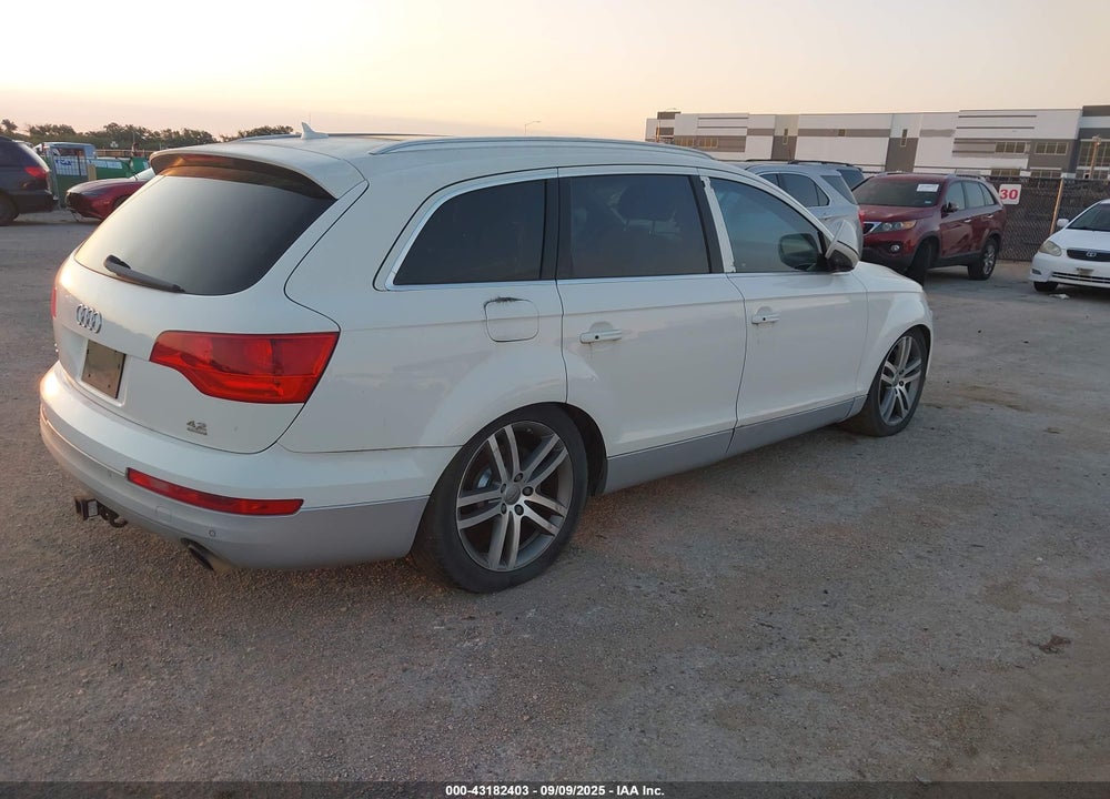 2007 AUDI Q7 4.2 PREMIUM VIN: WA1BV74L77D094818