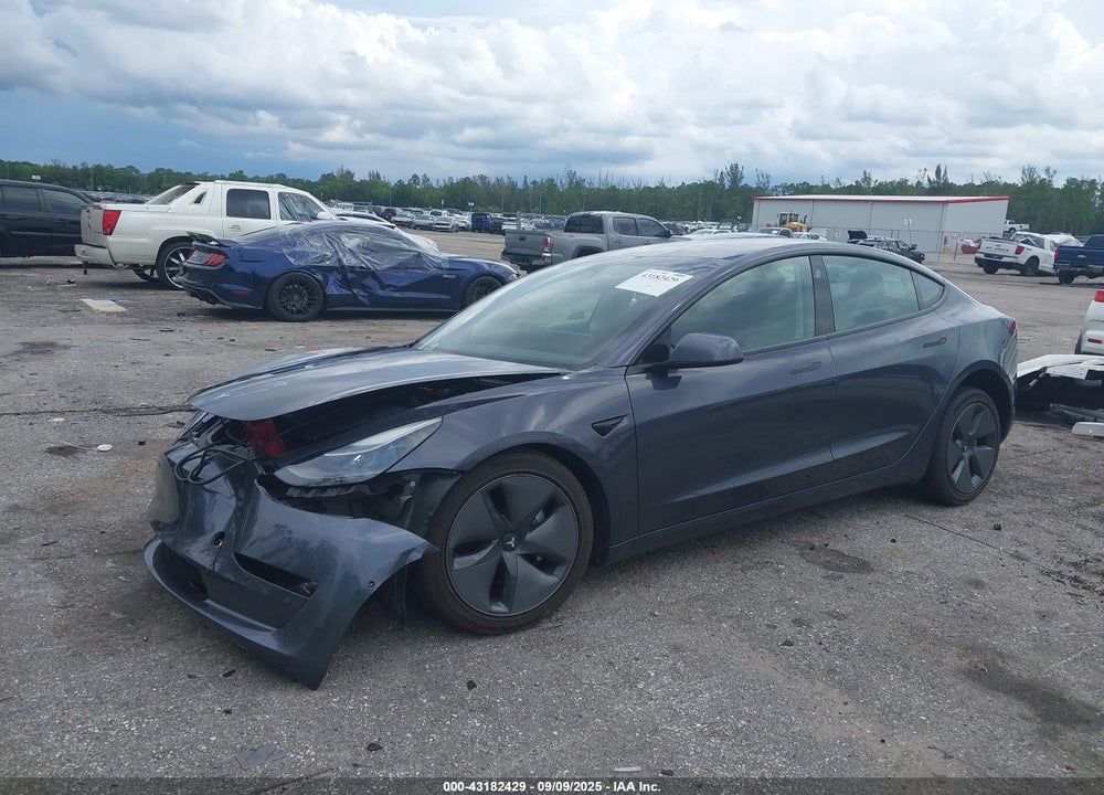 2021 TESLA MODEL 3 VIN: 5YJ3E1EA1MF077795