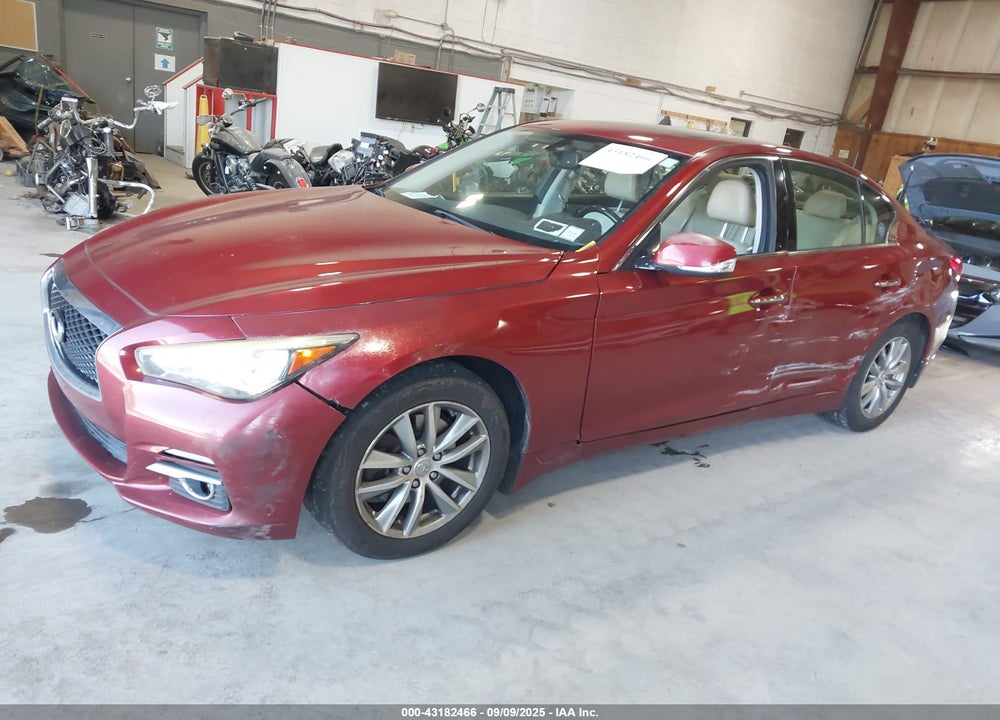 2014 INFINITI Q50 VIN: JN1BV7AR2EM692944