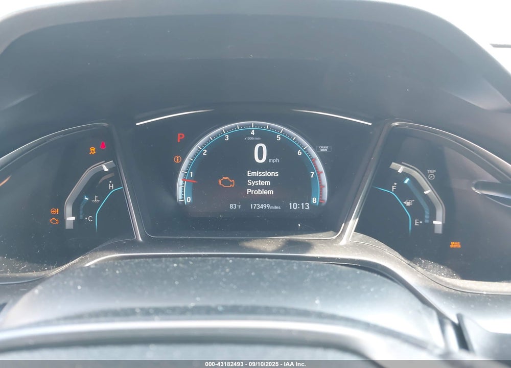 2018 HONDA CIVIC VIN: SHHFK7H5XJU233916