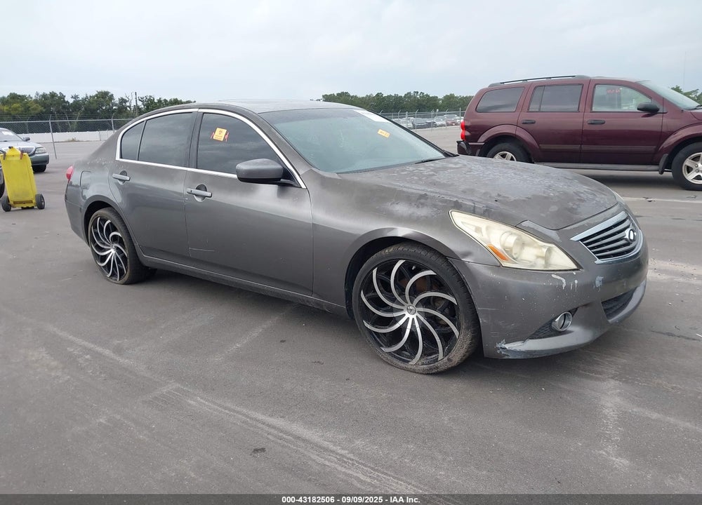 2012 INFINITI G37X VIN: JN1CV6AR7CM680283